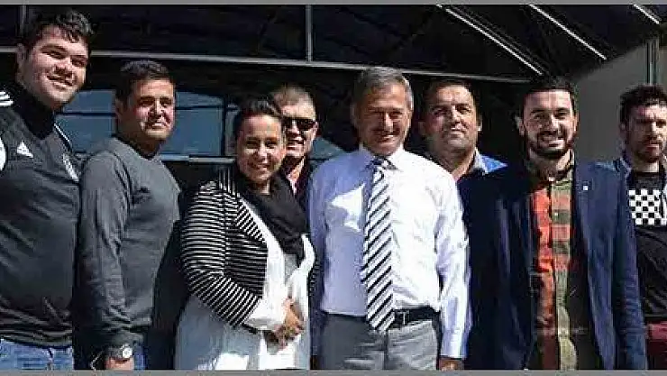 FETHİYE BEŞİKTAŞ TARAFTARLAR DERNEĞİNDEN ESNAF VE SANATKARLAR ODASINA ZİYARET