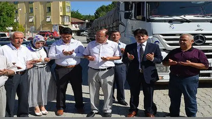  SEYDİKEMER DEN 1 TIR YARDIM MALZEMESİ (görüntülü)