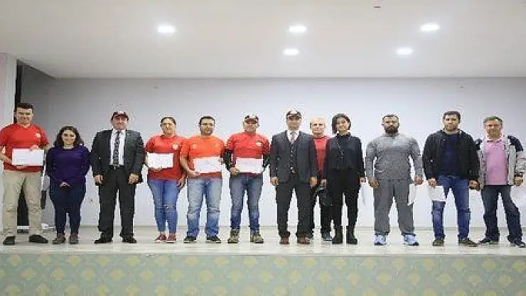 Milas'ta dağcılar ilkyardım eğitimini tamamladı