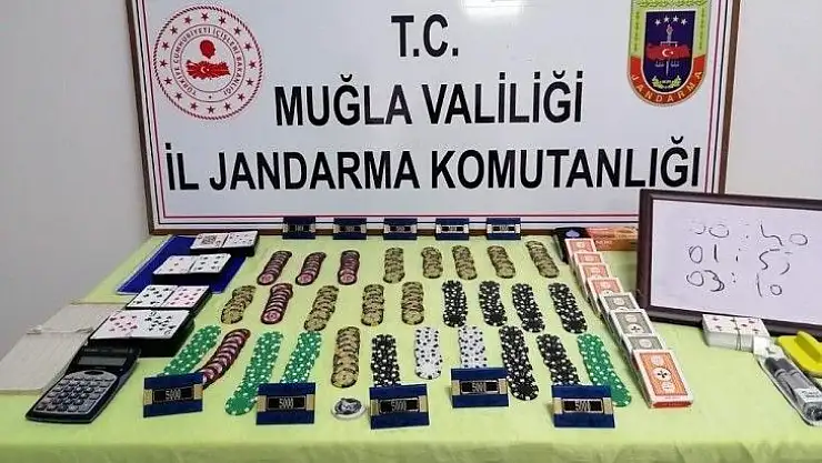 18 kişiye 56 bin 448 TL kumar cezası