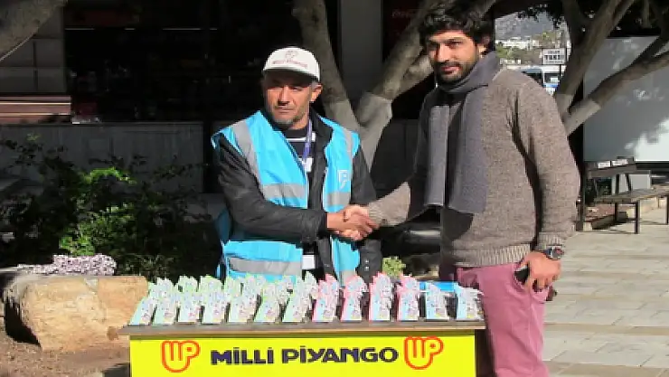 PİYANGO BİLETİ ÇALAN ZANLI YAKALANDI...