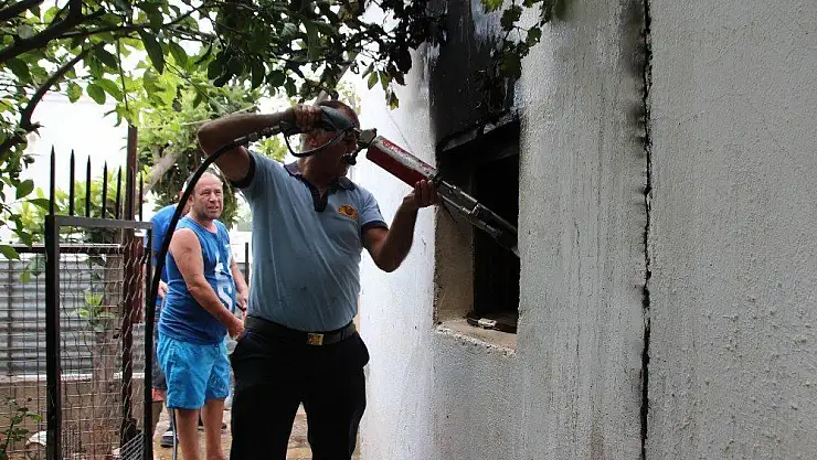 Kuluçka makinesi yangın çıkardı