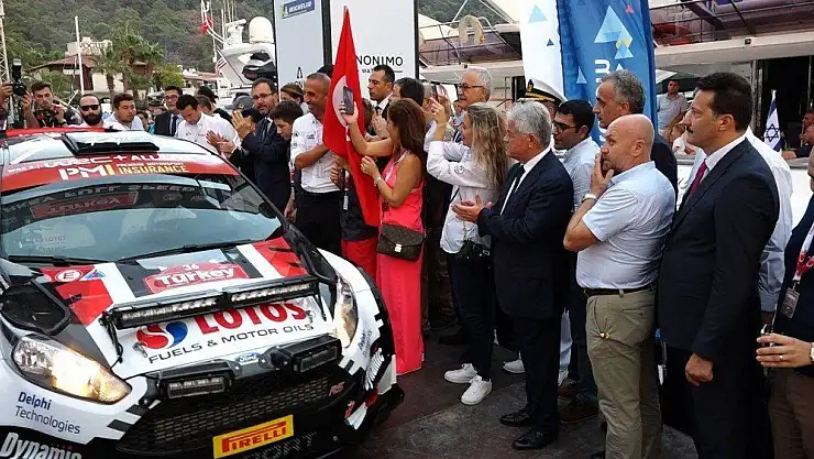 Marmaris'te ralli heyecanı sürüyor