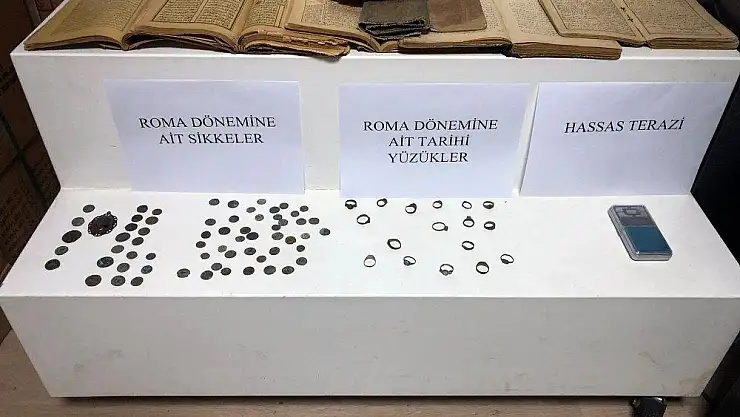Muğla'da tarihi eser operasyonu