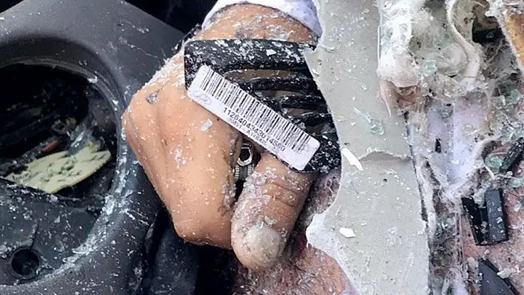 2 kişinin öldüğü kazada dikkat çeken fotoğraf