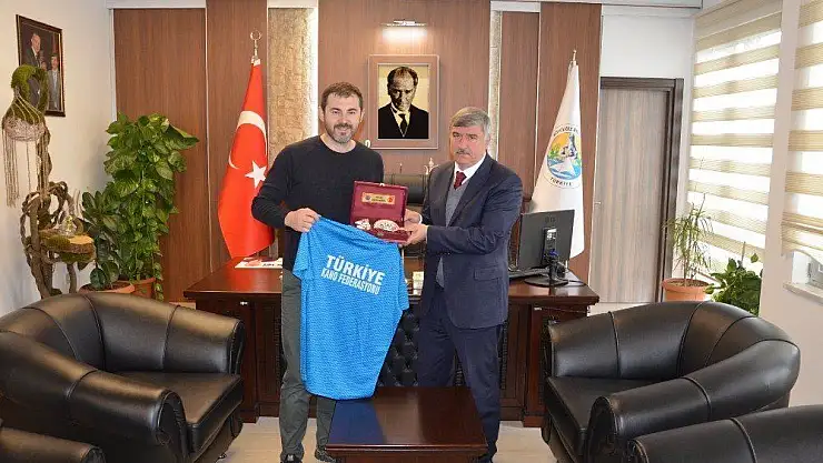 Kano Federasyonu Başkanından, Başkan Ceylan'a ziyaret