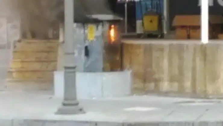 Trafo patladı