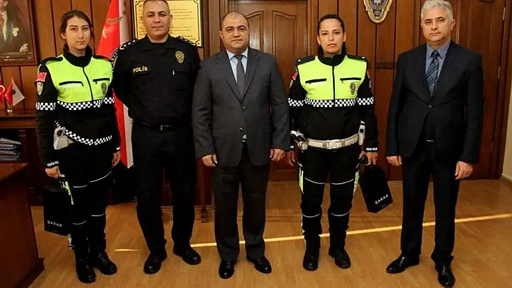 Başarılı Emniyet personeli ödüllendirildi