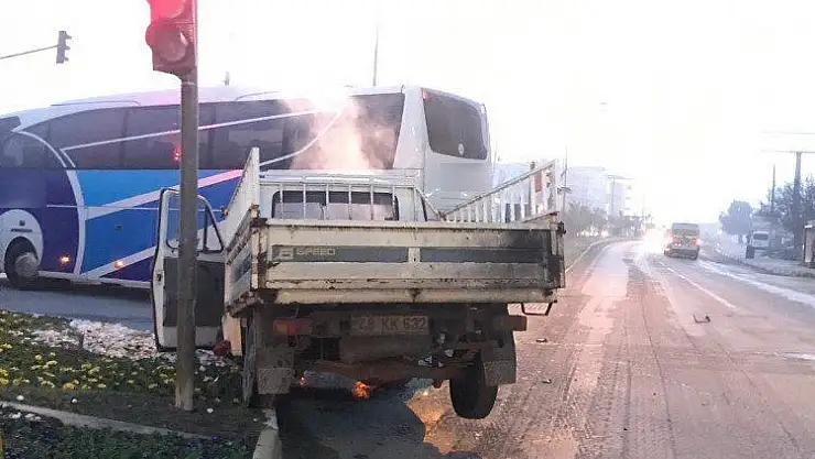 Milas'ta trafik kazası 1 yaralı