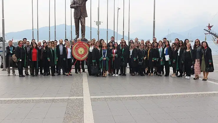 Marmaris'te 5 Nisan Avukatlar Günü kutlamaları
