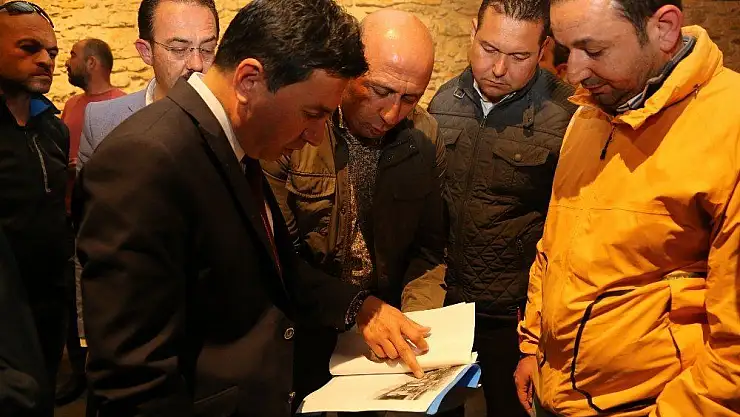 Başkan Aras çarşı esnafı ile buluştu
