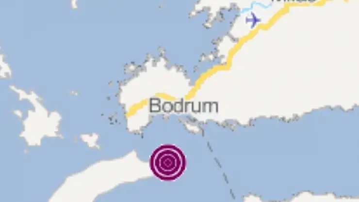 Bodrum'da peş peşe meydana gelen depremler korkuttu