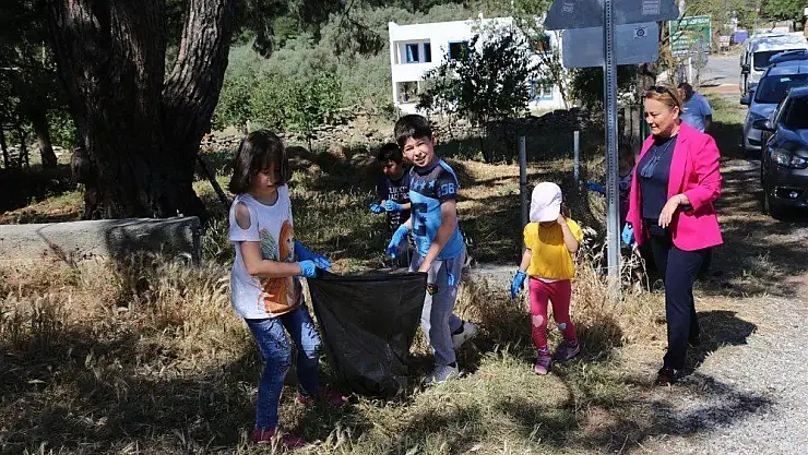 Çamlık'a çevreci tabelalar yerleştirildi