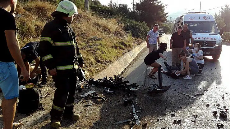 Bodrum'da kaza: 2 yaralı