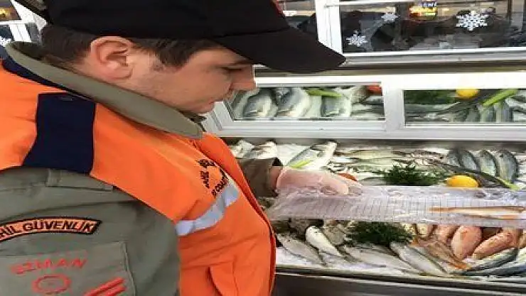 KÜÇÜK BOY BALIK SATAN İŞLETMELERE 3 BİN 339 TL PARA CEZASI…