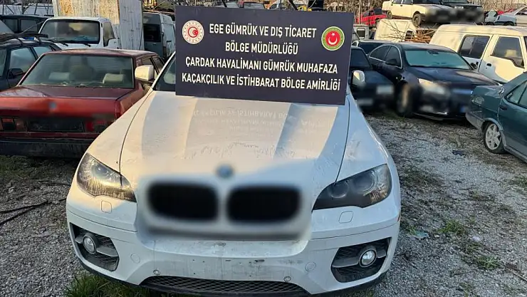 22 milyon lira değerinde 7 lüks otomobile el konuldu
