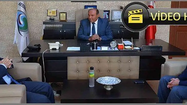  VALİ GÜVENÇER SEYDİKEMER İLE VEDALAŞTI