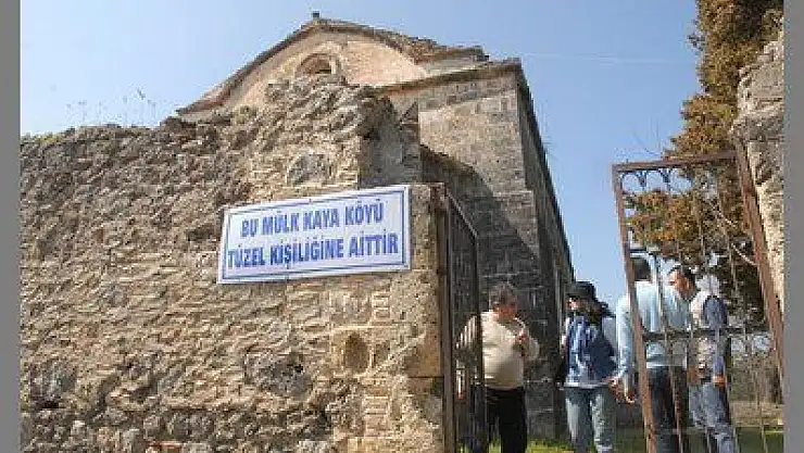 KAYAKÖY AŞAĞI KİLİSE TAPUSU KÖY TÜZEL KİŞİLİĞİ ÜZERİNDE ÇIKTI
