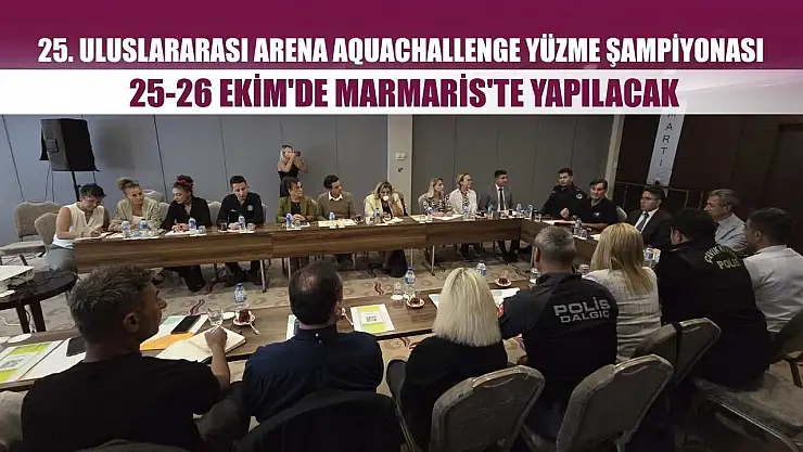 25. Uluslararası Arena AquaChallenge Yüzme Şampiyonası, 25-26 Ekim'de Marmaris'te yapılacak