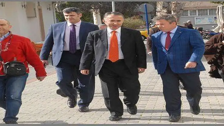 ULAŞTIRMA BAKAN YARDIMCISI FETHİYE'DE ZİYARETLERDE BULUNDU