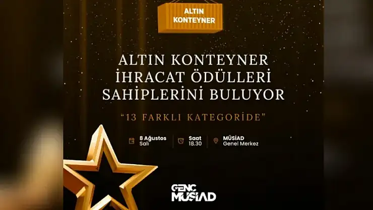 3. 'Altın Konteyner İhracat Ödülleri' Düzenlenecek
