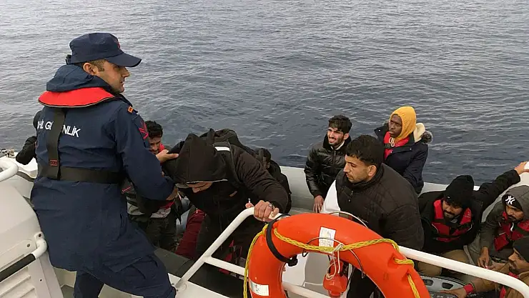31 düzensiz göçmen kurtarıldı