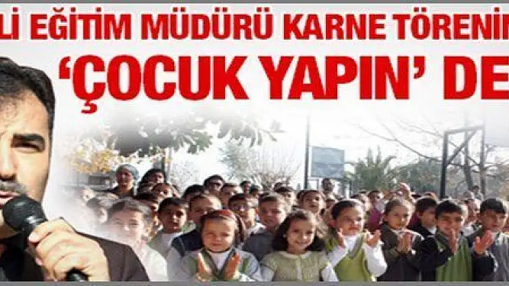 SİVİL TOPLUM ÖRGÜTLERİ İLÇE MİLLİ EĞİTİM MÜDÜRÜ'NÜ KINADI