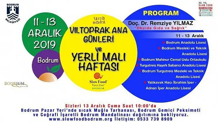 7. Toprak Ana Günleri ve Yerli Malı Haftası başlıyor