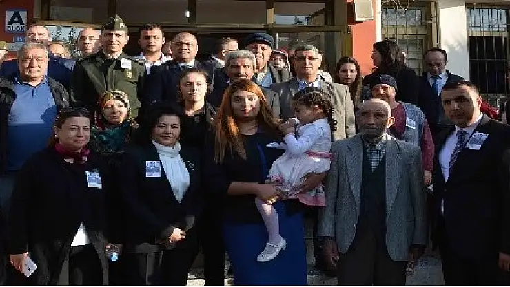 Ortaca'da Şehit Mustafa Ayna'nın adı ortaokula verildi