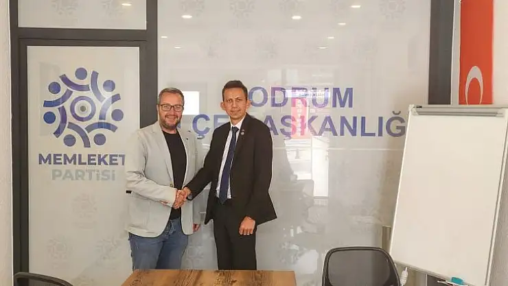 ADAY ADAYI AKÇA'DAN, İLÇE BAŞKANI ÖZGÜR'E ZİYARET