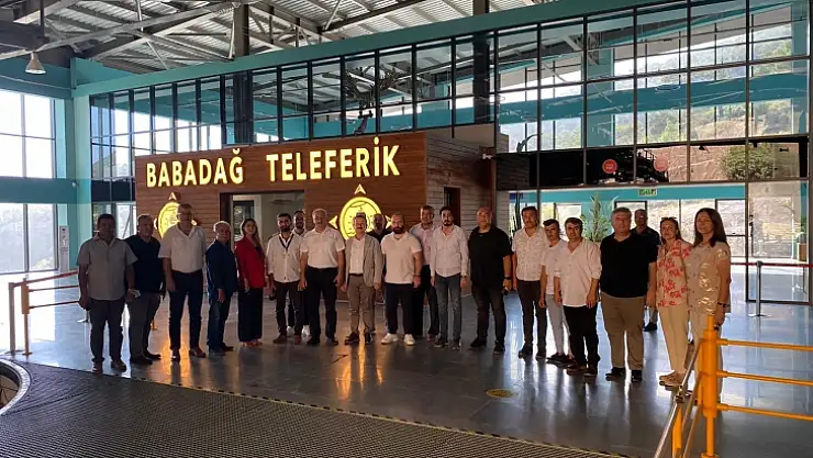 Ak Parti İl Başkanı Mete, Babadağ Teleferikte İncelemelerde Bulundu