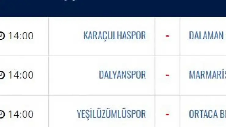 AMATÖR KÜMEDE İKİNCİ YARI HEYECANI BAŞLIYOR