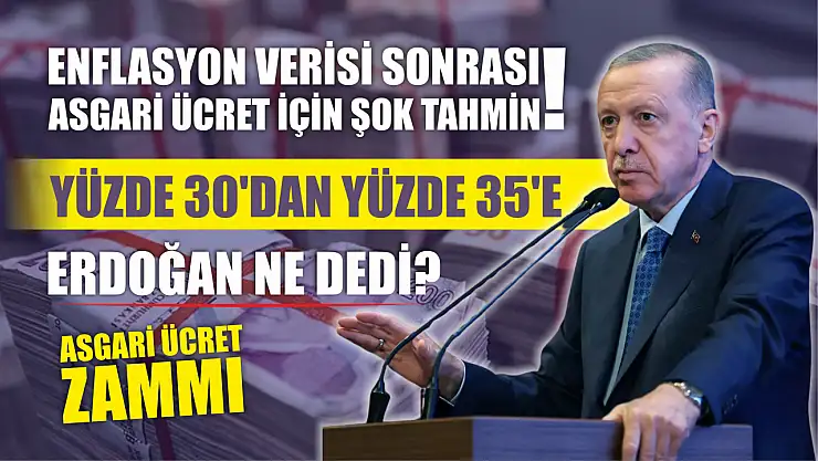 Asgari Ücret Zammı: Yüzde 30'dan Yüzde 35'e, Erdoğan Ne Dedi?