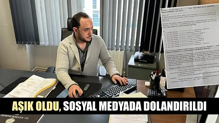Aşık oldu, sosyal medyada dolandırıldı