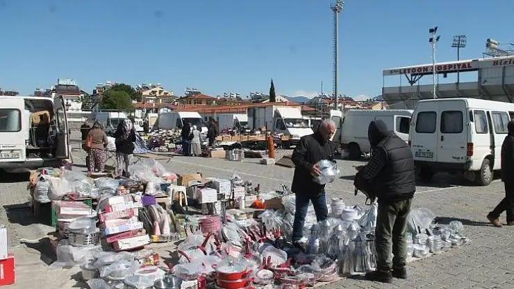 Aşırı Rüzgar Pazarı Etkiledi 