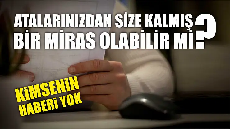 Atalarınızdan Size Kalmış Bir Miras Olabilir mi? E-Devlet ile Kolayca Sorgulayın!