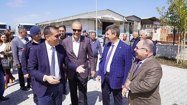 Atık Getirme Merkezi'nin açılışı törenle gerçekleştirildi