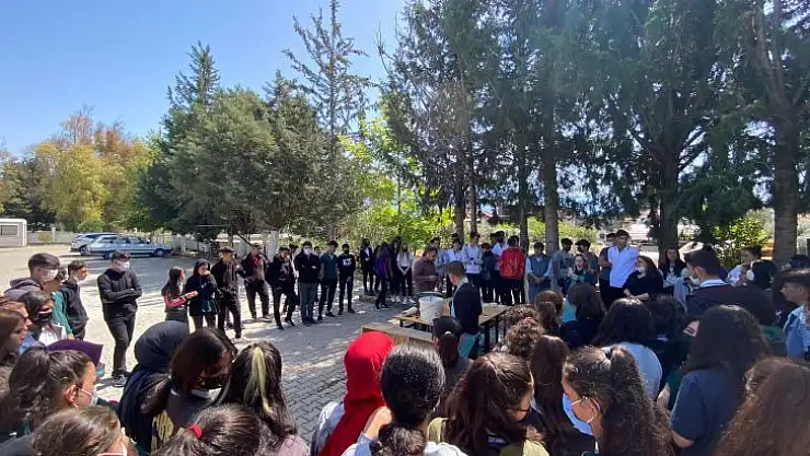 Atık yağdan sabun yaptılar