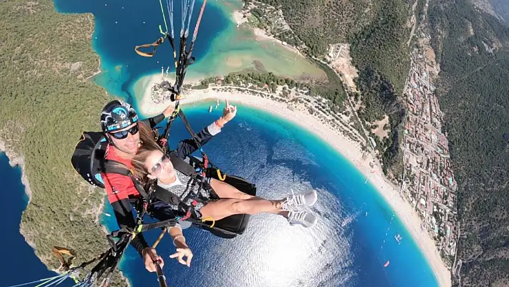 Babadağ'dan 9 günde 6 bin 340 tatilci uçtu