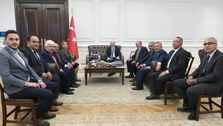 Bakan Soylu'yu ziyaret ettiler