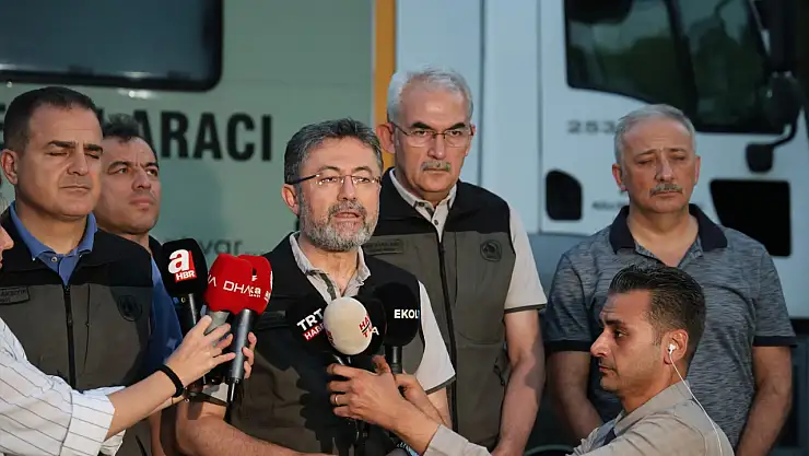 Bakan Yumaklı: 'Tehlike arz eden herhangi bir durum yok'