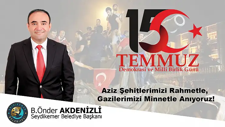 '15 Temmuz Dünyada Eşine Az Rastlanır Bir Direniş'