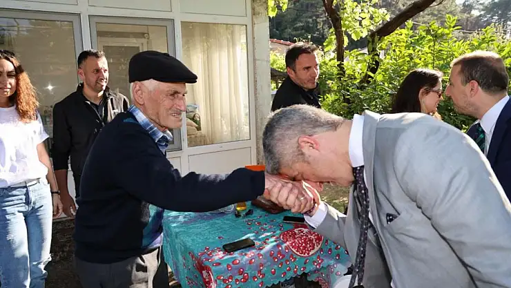 Başkan, büyükleri unutmadı
