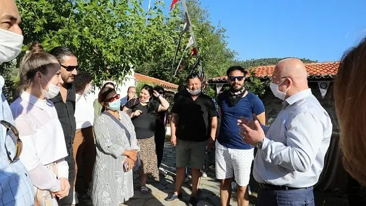 Başkan Gümüş seyahat acentası yetkililerini ağırladı