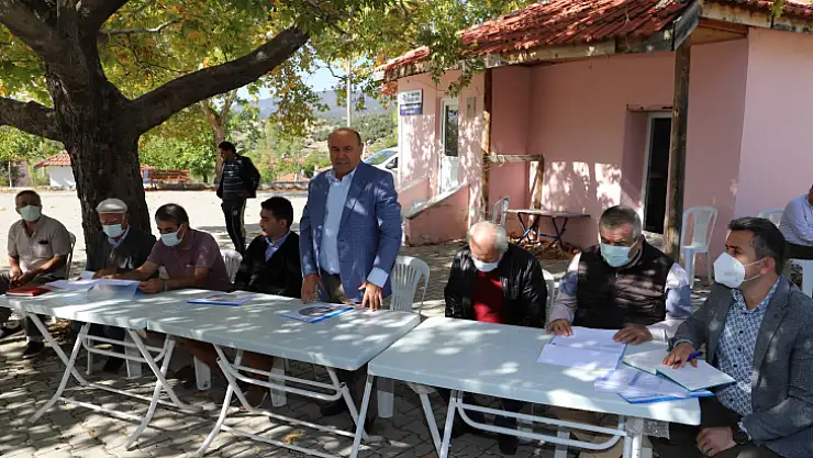 Başkan Otgöz, mahalle ziyaretlerinde bulundu