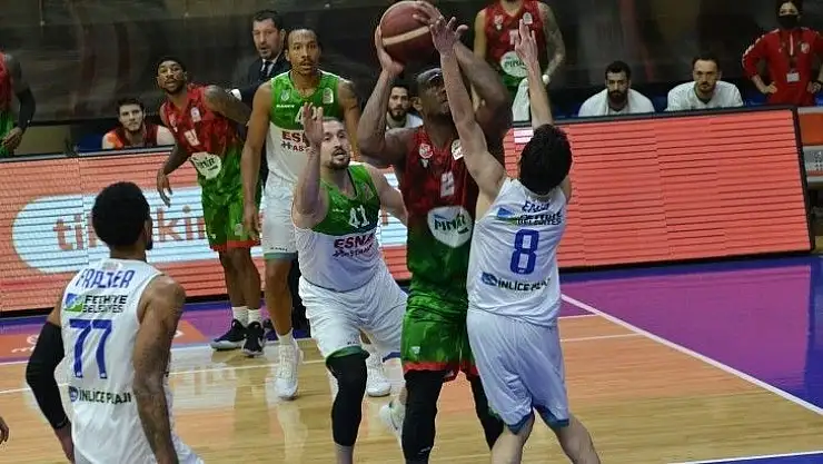 Basketbolda 2. devre hızlı başladı