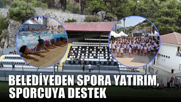 Belediyeden spora yatırım, sporcuya destek