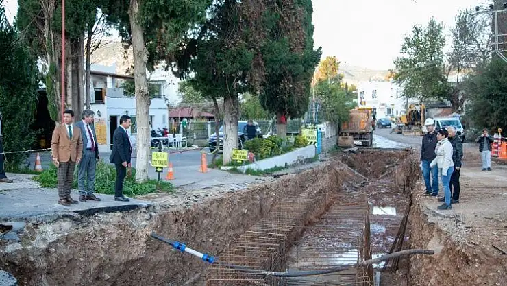 Bitez'de taşkın sorunu çözüme kavuşuyor