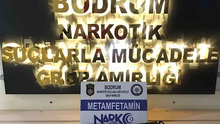 Bodrum'a uyuşturucu ile girerken yakalandı