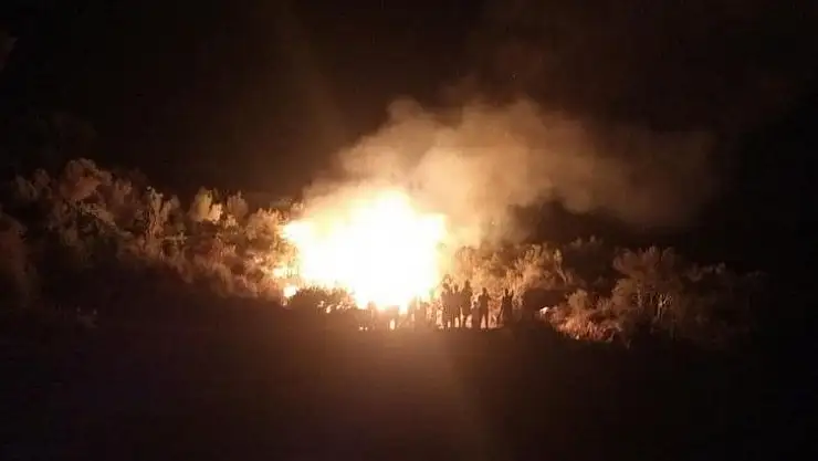 Bodrum'da çıkan yangın hızlı müdahaleyle söndürüldü